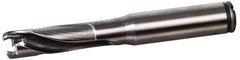 Kennametal - 17 to 17.99mm Diam, 3xD, 54mm Max Depth, 18mm Shank Diam, 75mm Flute, 127mm OAL, Replaceable Tip Drill - KTIP1700HPM Insert, V Seat Size, Series KenTIP - Exact Tool & Supply