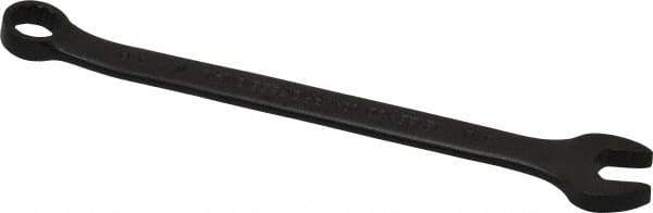 Proto - 3/8" 12 Point Combination Wrench - 15° Offset Angle, 6-1/4" OAL, Steel, Black Finish - Exact Tool & Supply