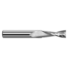 ‎End Mills for Plastics - 2 Flute - 0.0500″ Cutter Diameter × 0.2500″ (1/4″) Length of Cut Carbide Square Upcut End Mill for Plastic, 2 Flutes - Exact Tool & Supply