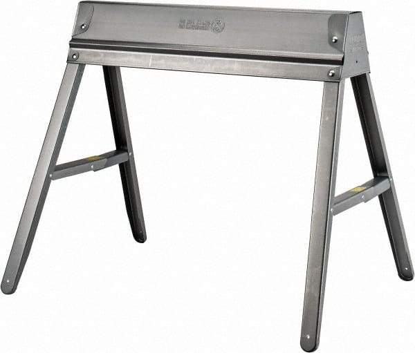 Made in USA - Folding Sawhorse - Steel - Exact Tool & Supply