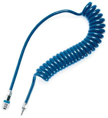 CEJN - 5/16" ID, 19.69' Long, Polyurethane Coiled & Self Storing Hose - Exact Tool & Supply