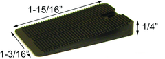 Wedgies Shims (Pack of 200) - 1.9375x.1875x.25 - Polypropylene - Exact Tool & Supply