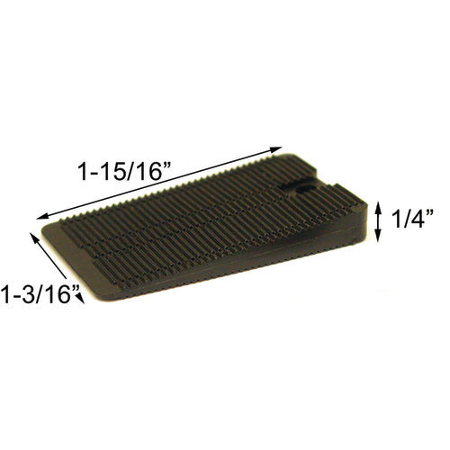 WEDGIES STANDARD RIGID BLACK - Exact Tool & Supply