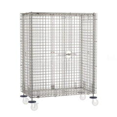 Metro - Security & Work/Utility Trucks; Type: Security Unit ; Load Capacity (Lb.): 0.000 ; Length (Inch): 52-3/4 ; Width (Inch): 27-1/4 ; Height (Inch): 62 ; Number of Shelves: 2 - Exact Tool & Supply