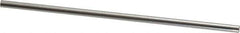 Accupro - 1/8 Inch x 4 Inch Long, Solid Carbide Round - Micrograin Grade, 0.0000 to 0.0005 Inch Tolerance - Exact Tool & Supply