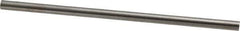 Accupro - 1/4 Inch x 6 Inch Long, Solid Carbide Round - Micrograin Grade, 0.0000 to 0.0005 Inch Tolerance - Exact Tool & Supply