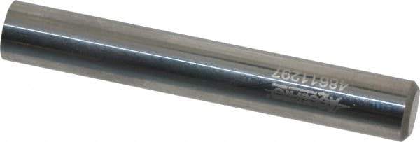 Accupro - 3/8 Inch x 2-1/2 Inch Long, Solid Carbide Round - Micrograin Grade, 0.0000 to 0.0005 Inch Tolerance - Exact Tool & Supply
