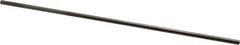 Accupro - 1/4 Inch x 12 Inch Long, Solid Carbide Round - Micrograin Grade, 0.0000 to 0.0005 Inch Tolerance - Exact Tool & Supply
