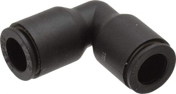 Legris - 5/16" Outside Diam, Nylon Push-to-Connect Tube Union Elbow - 290 Max psi - Exact Tool & Supply