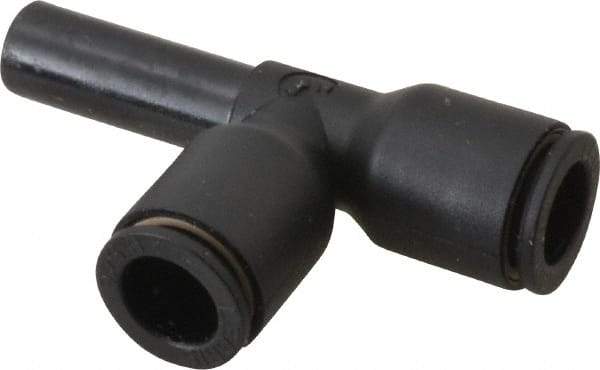 Legris - 5/16" Outside Diam, Nylon Push-to-Connect Tube Plug-In Run Tee - 290 Max psi, 8mm Stem Diam - Exact Tool & Supply