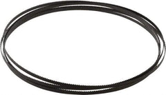 Starrett - 10 TPI, 12' 6" Long x 1/4" Wide x 0.025" Thick, Welded Band Saw Blade - Carbon Steel, Toothed Edge, Raker Tooth Set, Flexible Back, Contour Cutting - Exact Tool & Supply