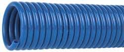 Coilhose Pneumatics - 1/8" ID, 50' Long, Blue Nylon Coiled & Self Storing Hose - 315 Max psi, No Fittings - Exact Tool & Supply