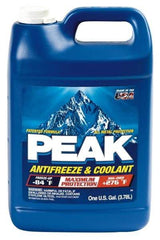 Peak - 1 Gal Antifreeze & Coolant - Ethylene Glycol & Conventional Inhibitors Composition - Exact Tool & Supply
