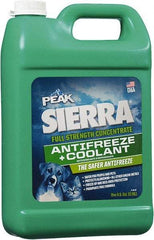 Peak - 1 Gal Antifreeze & Coolant - Propylene Glycol & Conventional Inhibitors Composition - Exact Tool & Supply
