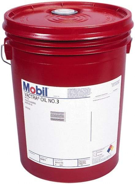 Mobil - 5 Gal Pail, Mineral Way Oil - ISO Grade 150, SAE Grade 15 - Exact Tool & Supply
