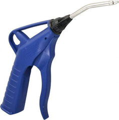 CEJN - 232 Max psi Bent Removable Star-Tip Safety Extension Tube Pistol Grip Blow Gun - 1/4 NPT, 4" Tube Length, Polyacetate - Exact Tool & Supply