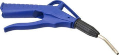CEJN - 232 Max psi Safety Extension Tube Pistol Type Lever Blow Gun with Automatic Shut Off Valve - 1/4 NPT, 4" Tube Length, Polyacetate - Exact Tool & Supply