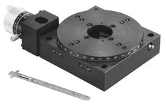 Parker - Rotary Positioning Stages Style: Worm Gear Drive Heavy Load Stage Thread Size: M6 - Exact Tool & Supply