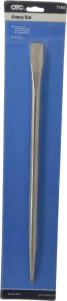 OTC - 18" Long, 5/8" OD, Steel Jimmy Bar - Automotive Hand Tool - Exact Tool & Supply