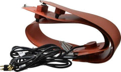 Value Collection - 4" Wide, 55 Gallon Wrap-Around Drum Heater with Thermostat - 120 Volt, 70°F to 140°F Thermostat Rating - Exact Tool & Supply