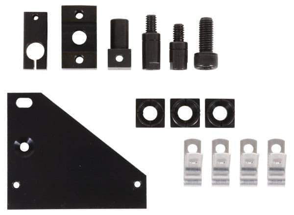 Newall - DRO Brackets & Mounting Hardware Accessory Type: Bracket Kit For Use With: NMS300 DRO; NMS800 DRO; Microsyn Encoder - Exact Tool & Supply