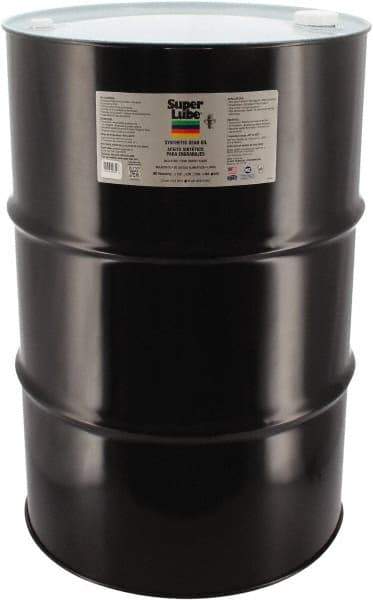 Synco Chemical - 55 Gal Drum, Synthetic Gear Oil - -40°F to 450°F, 680 St Viscosity at 40° C, ISO 680 - Exact Tool & Supply