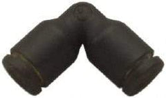 Legris - 1/2" Outside Diam, Nylon Push-to-Connect Tube Union Elbow - 290 Max psi - Exact Tool & Supply