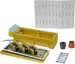 Woodhead Electrical - 3 Operator, Mushroom Head Pendant Control Station - No Legend, Momentary Switch, NO/NC Contact - Exact Tool & Supply