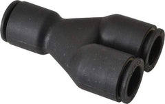 Legris - 10mm Outside Diam, Nylon Push-to-Connect Union Y - 290 Max psi - Exact Tool & Supply