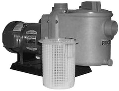 Value Collection - 115/230 Volt, 1 Phase, 1 HP, Self Priming Pump - 70 Max GPM, TEFC Motor, Noryl Housing and Impeller, Carbon Ceramic Seal - Exact Tool & Supply