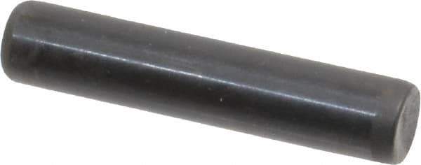 Holo-Krome - 5/16" Diam x 1-1/2" Pin Length 4000 Alloy Steel Oversized Dowel Pin - Black Luster Finish, C 47-58 & C 60 (Surface) Hardness, 1 Beveled & 1 Rounded End - Exact Tool & Supply