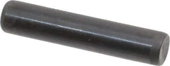 Holo-Krome - 5/16" Diam x 1-1/2" Pin Length 4000 Alloy Steel Oversized Dowel Pin - Black Luster Finish, C 47-58 & C 60 (Surface) Hardness, 1 Beveled & 1 Rounded End - Exact Tool & Supply