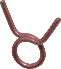 Rotor Clip - 3/4" Wide, Carbon Steel Single Wire Hose Clamp - Exact Tool & Supply