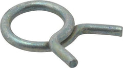 Rotor Clip - 1.06" Wide, Carbon Steel Single Wire Hose Clamp - Exact Tool & Supply