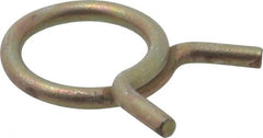 Rotor Clip - 1.19" Wide, Carbon Steel Single Wire Hose Clamp - Exact Tool & Supply