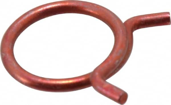 Rotor Clip - 1-3/4" Wide, Carbon Steel Single Wire Hose Clamp - Exact Tool & Supply