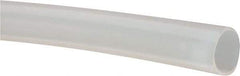 Value Collection - 3/8" ID x 7/16" OD, 1/32" Wall Thickness, Cut to Length (50' Standard Length) PTFE Tube - Natural White, 60 Hardness - Exact Tool & Supply