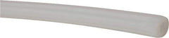 Value Collection - 1/8" ID x 1/4" OD, 1/16" Wall Thickness, Cut to Length (50' Standard Length) PTFE Tube - Natural White, 60 Hardness - Exact Tool & Supply