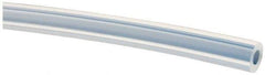 Made in USA - 1/8" ID x 1/4" OD, 1/16" Wall Thickness, Cut to Length (50' Standard Length) PTFE Tube - Translucent, 55 Hardness - Exact Tool & Supply