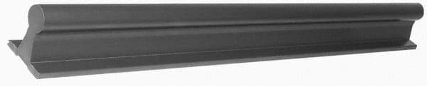 Pacific Bearing - 2" Shaft Diam, 3-3/4" Base Width, Ceramic Coated, Aluminum Shaft, Aluminum Rail, Round Shaft Assemblies - 0.406" Mounting Hole Diam, 9" Long - Exact Tool & Supply