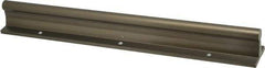 Pacific Bearing - 1/2" Shaft Diam, 1-1/2" Base Width, Ceramic Coated, Aluminum Shaft, Aluminum Rail, Round Shaft Assemblies - 0.17" Mounting Hole Diam, 12" Long - Exact Tool & Supply