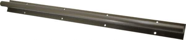 Pacific Bearing - 3/4" Shaft Diam, 1-3/4" Base Width, Ceramic Coated, Aluminum Shaft, Aluminum Rail, Round Shaft Assemblies - 0.221" Mounting Hole Diam, 24" Long - Exact Tool & Supply