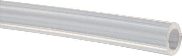 Made in USA - 1/4" ID x 3/8" OD, 1/16" Wall Thickness, Cut to Length (50' Standard Length) PTFE Tube - Translucent, 56 Hardness - Exact Tool & Supply