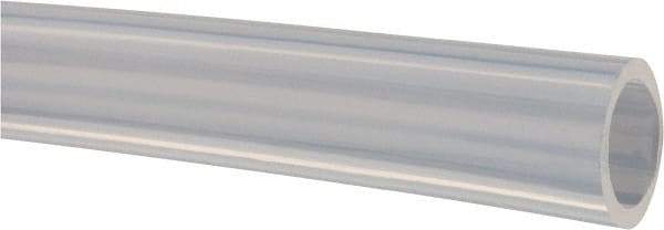 Made in USA - 3/8" ID x 1/2" OD, 1/16" Wall Thickness, Cut to Length (50' Standard Length) PTFE Tube - Translucent, 56 Hardness - Exact Tool & Supply