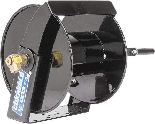 CoxReels - 100' Manual Hose Reel - 4,000 psi, Hose Not Included - Exact Tool & Supply