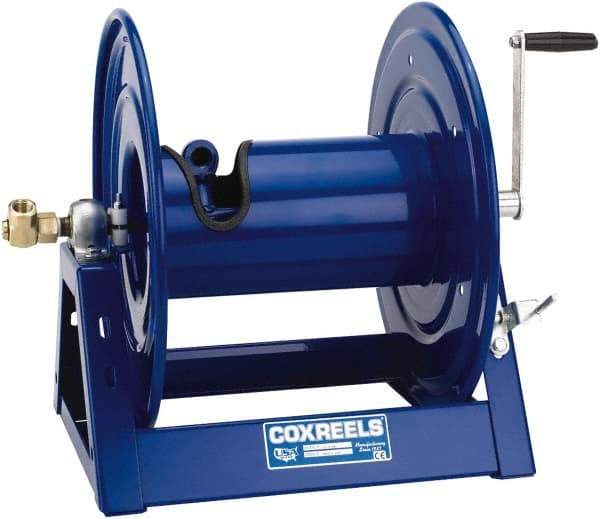 CoxReels - 100' Manual Hose Reel - 1,000 psi, Hose Not Included - Exact Tool & Supply