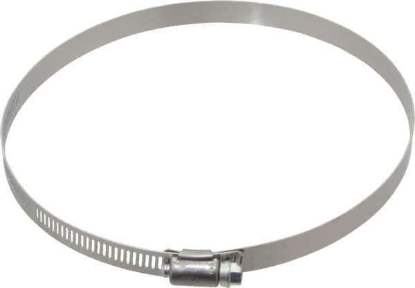 IDEAL TRIDON - SAE Size 104, 5 to 7" Diam, Carbon Steel Worm Drive Clamp - 1/2" Wide, Series 600 - Exact Tool & Supply