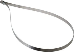 IDEAL TRIDON - SAE Size 176, 9-1/2 to 11-1/2" Diam, Stainless Steel Worm Drive Clamp - 1/2" Wide, Material Grade 201, Series 611 - Exact Tool & Supply