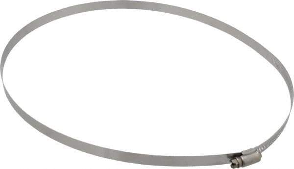IDEAL TRIDON - SAE Size 176, 9-1/2 to 11-1/2" Diam, Stainless Steel Worm Drive Clamp - 1/2" Wide, Material Grade 201/305, Series 620 - Exact Tool & Supply