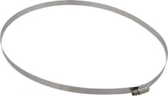 IDEAL TRIDON - SAE Size 176, 9-1/2 to 11-1/2" Diam, Stainless Steel Worm Drive Clamp - 1/2" Wide, Material Grade 201/305, Series 620 - Exact Tool & Supply